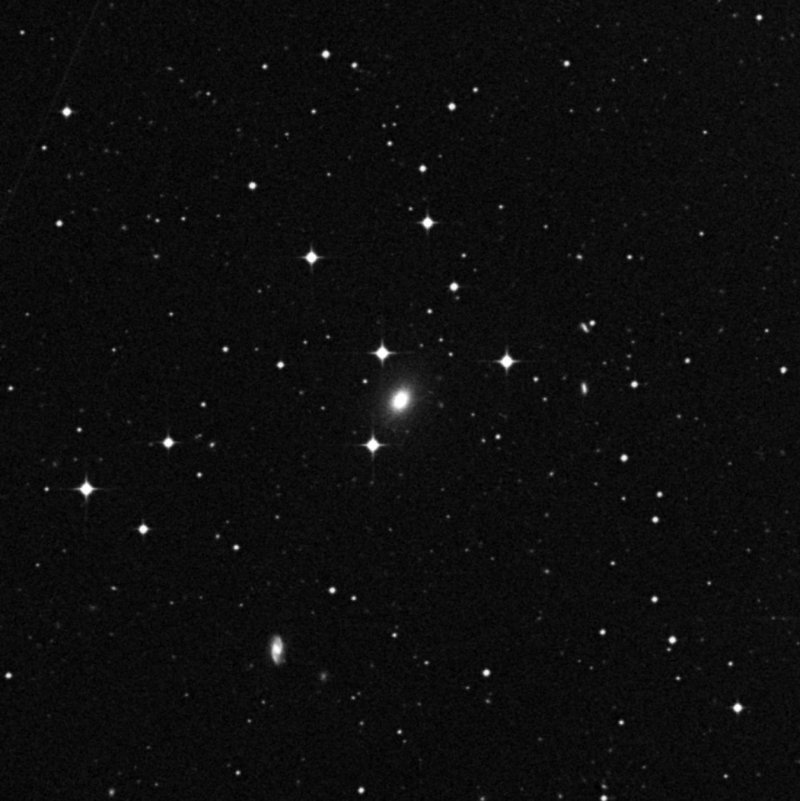 NGC 3676 - Zoom