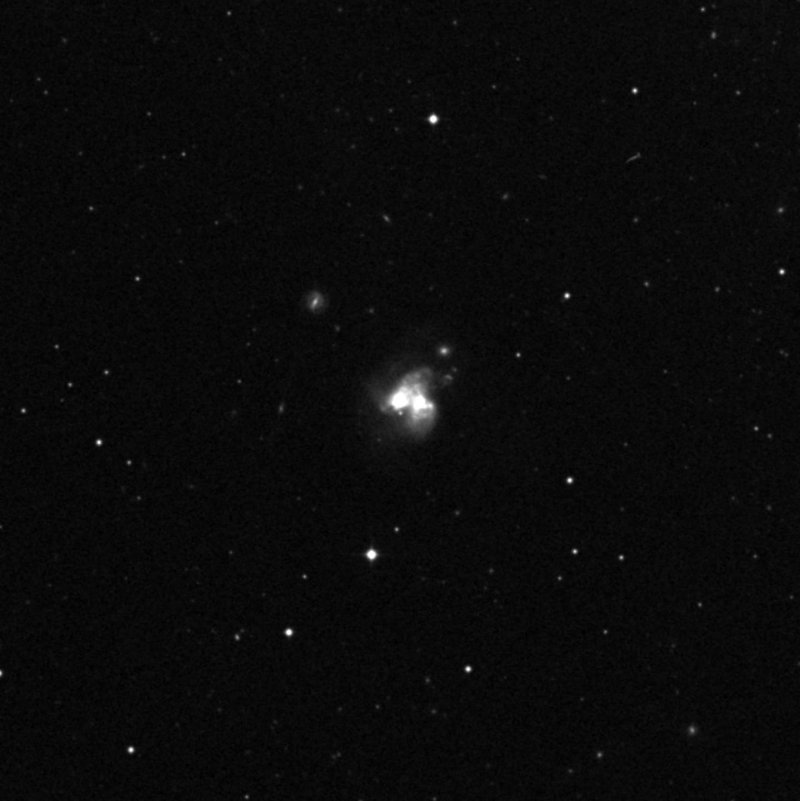 NGC 3690 - Zoom
