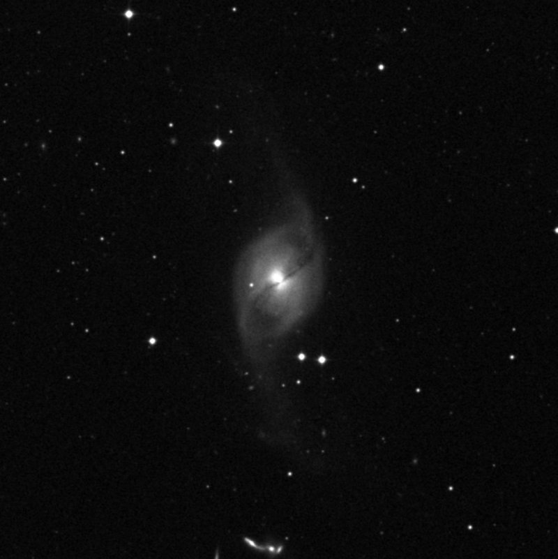 Galaxia Deformada - Zoom
