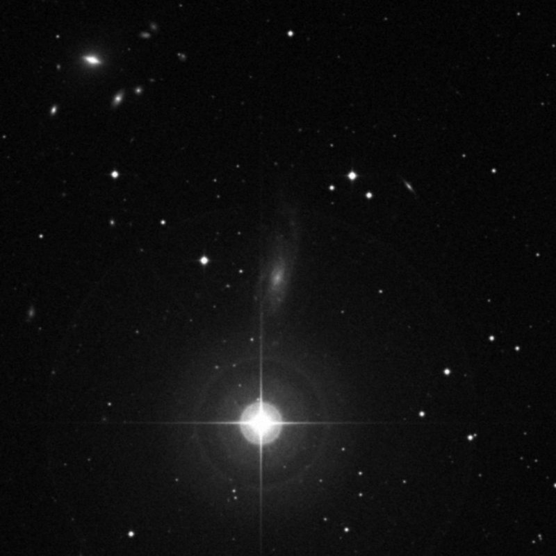 NGC 3733 - Zoom