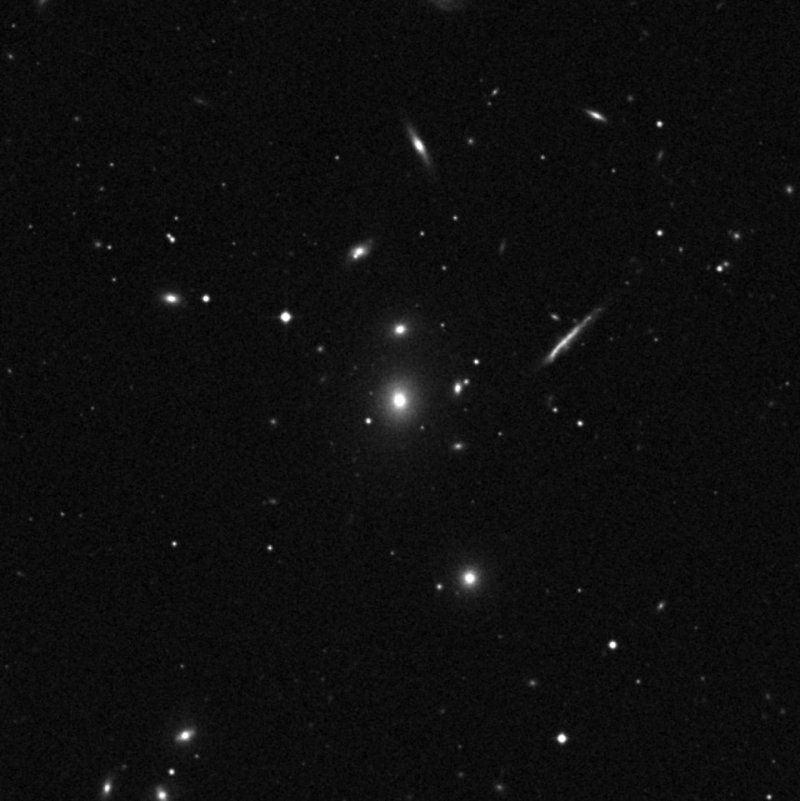 NGC 3842 - Zoom