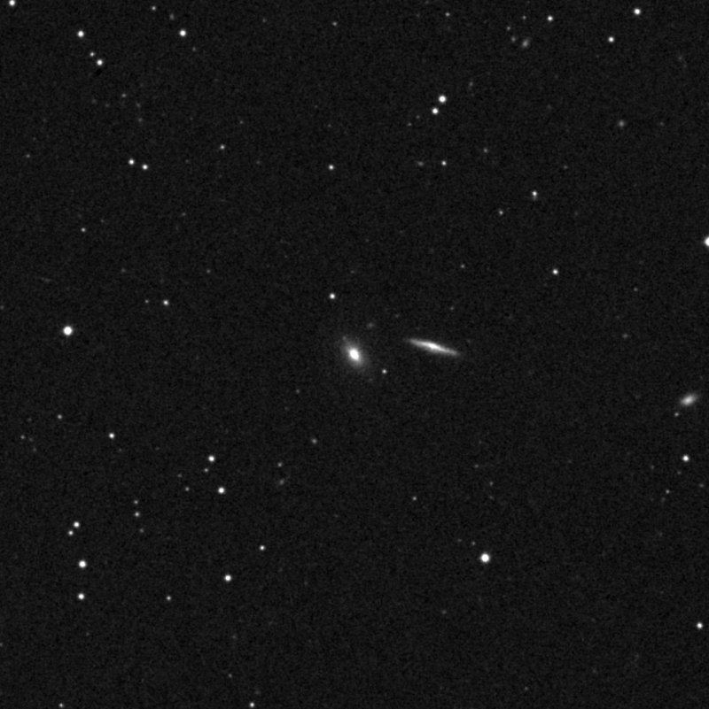 NGC 3907 - Zoom