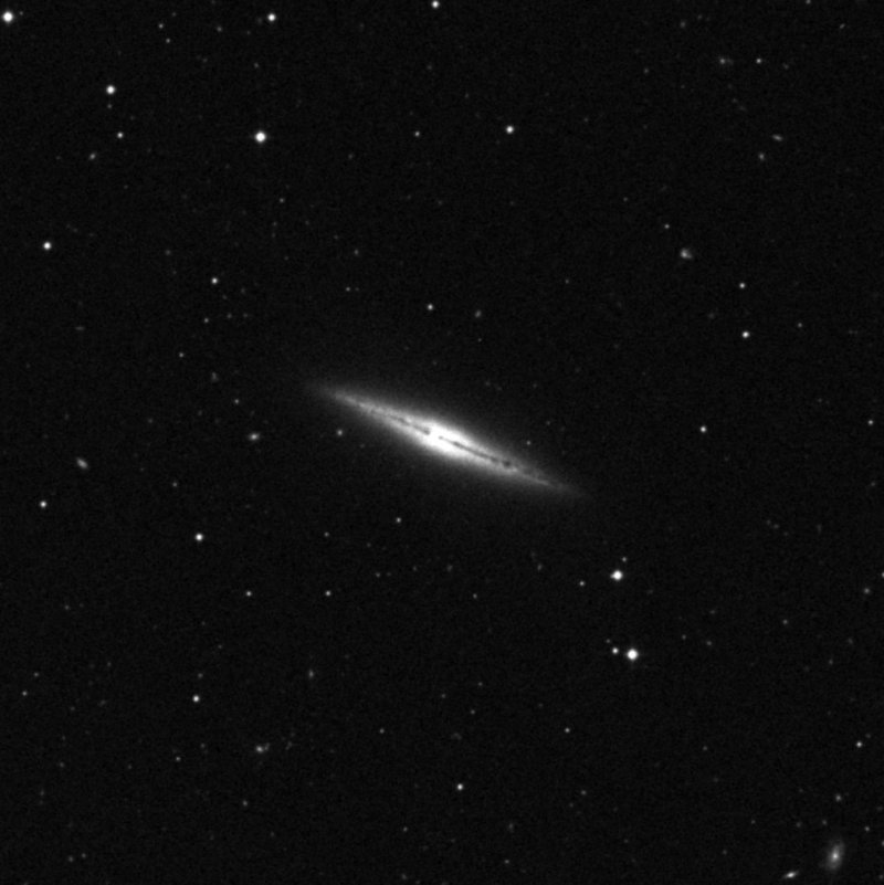 Galaxia del Borde - Zoom