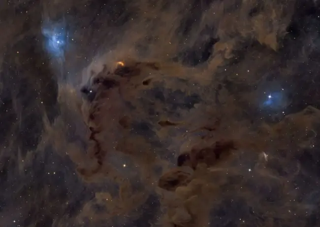 LDN 1448 y vdB 13 - Nebulosa del perro